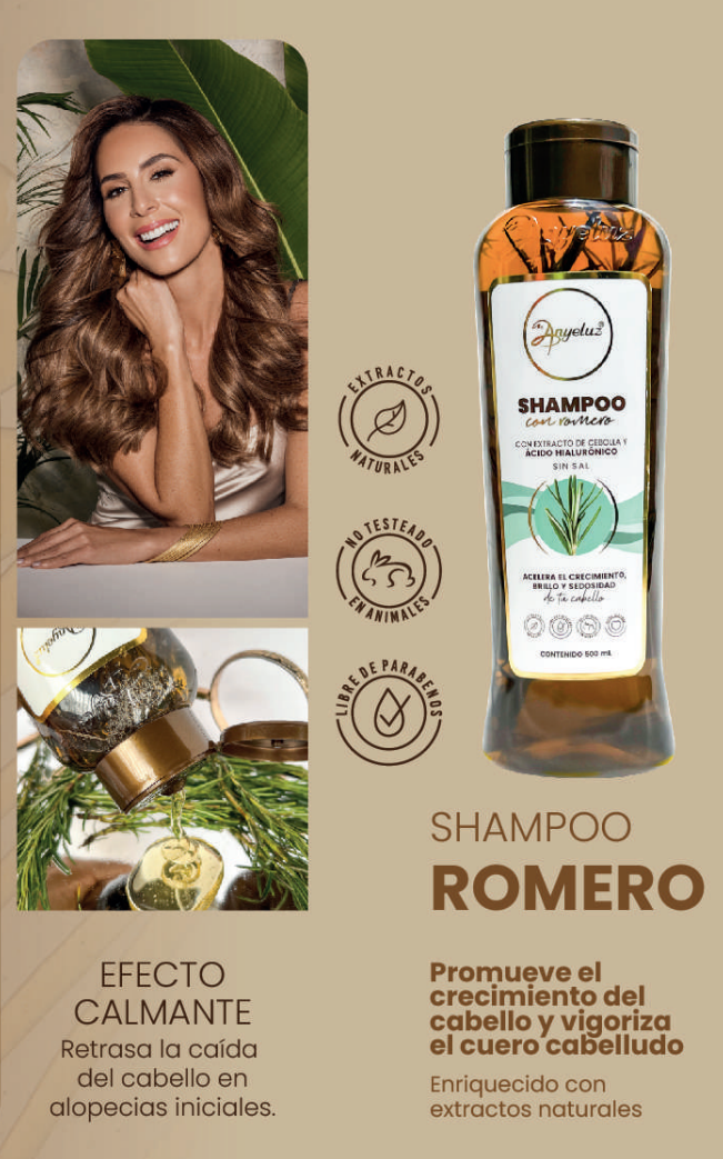 SHAMPOO DE ROMERO ANYELUZ